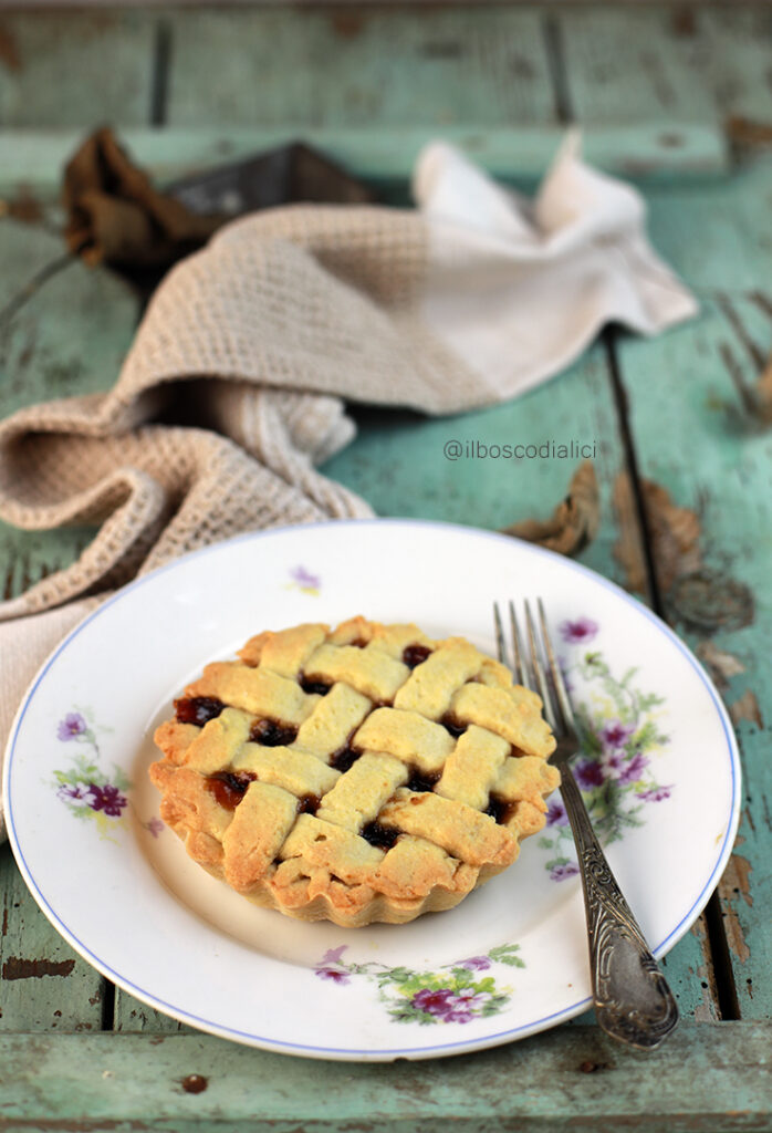 Crostata con frolla all'olio d'oliva