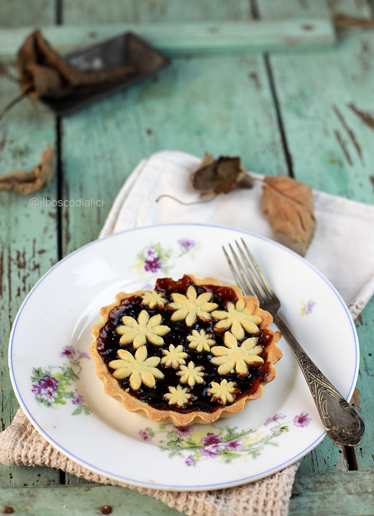 Crostata con frolla all'olio d'oliva